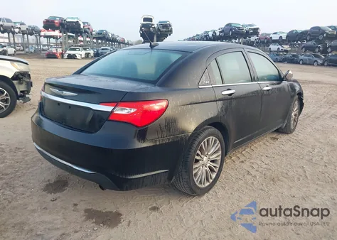 2012 Chrysler 200 Limited z USA, uszkodzony, nr VIN 1C3CCBCB3CN277945